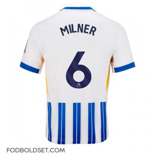 Brighton James Milner #6 Hjemmebanetrøje 2024-25 Kortærmet